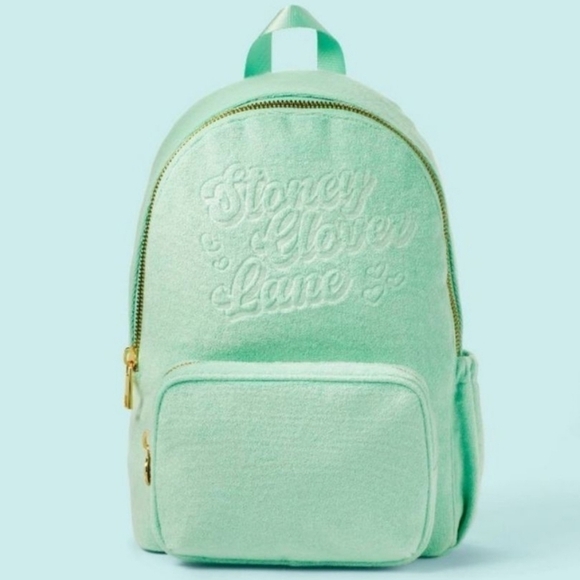 Stoney Clover Terry Cloth Backpack Mint Green main image 5